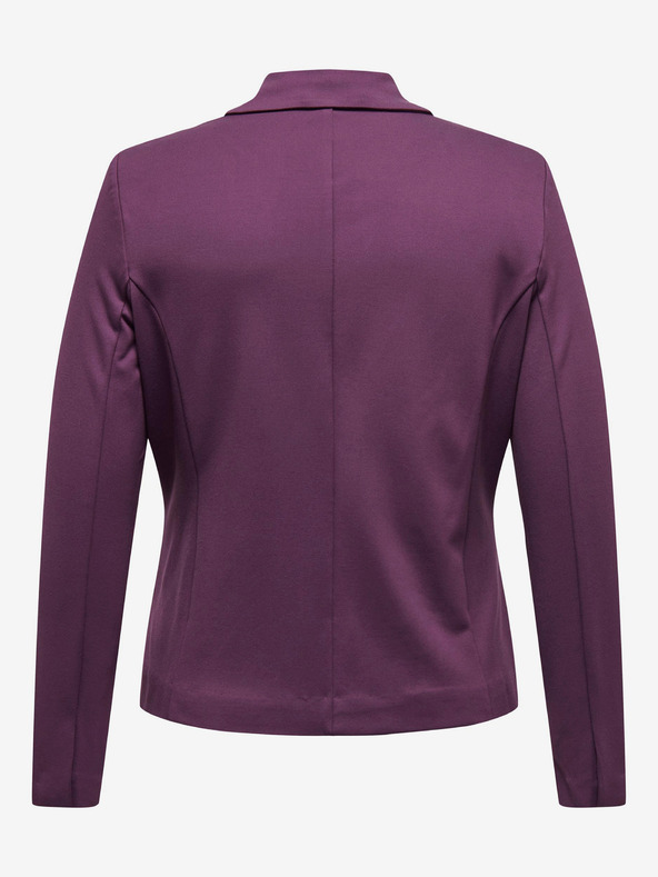 ONLY CARMAKOMA Μωβ γυναικείο ΜΟΝΟ CARMAKOMA Χρυσό μπουφάν