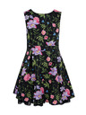 Orsay Μαύρο παιδικό φλοράλ φόρεμα ORSAY
