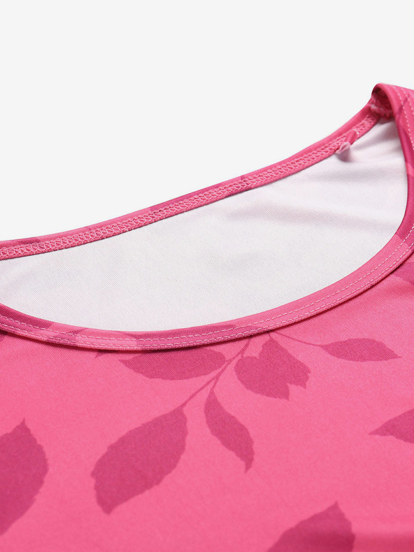 ALPINE PRO Ροζ γυναικείο t-shirt ALPINE PRO QUATRA