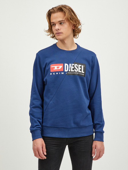 Diesel Ανδρική μπλε σκούρα μπλούζα Diesel