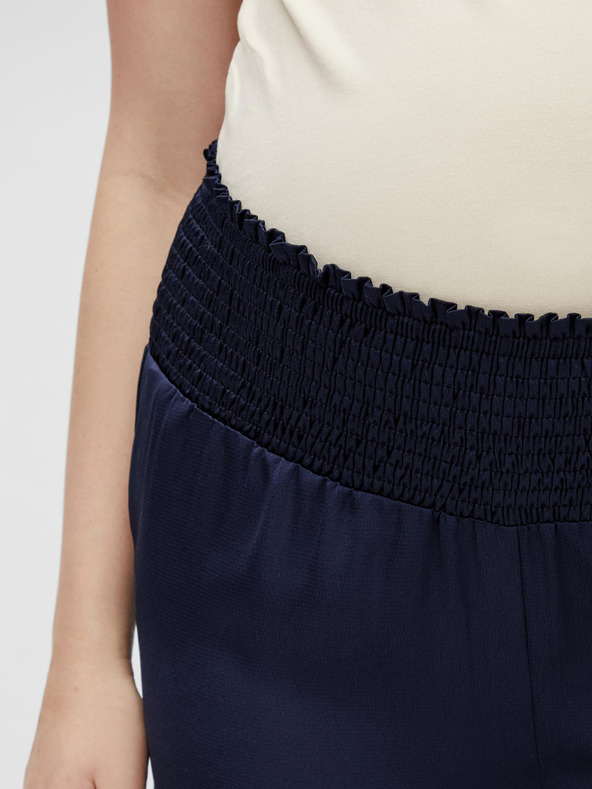 Mama.licious Σκούρο μπλε φαρδύ παντελόνι μητρότητας Mama.licious Videl