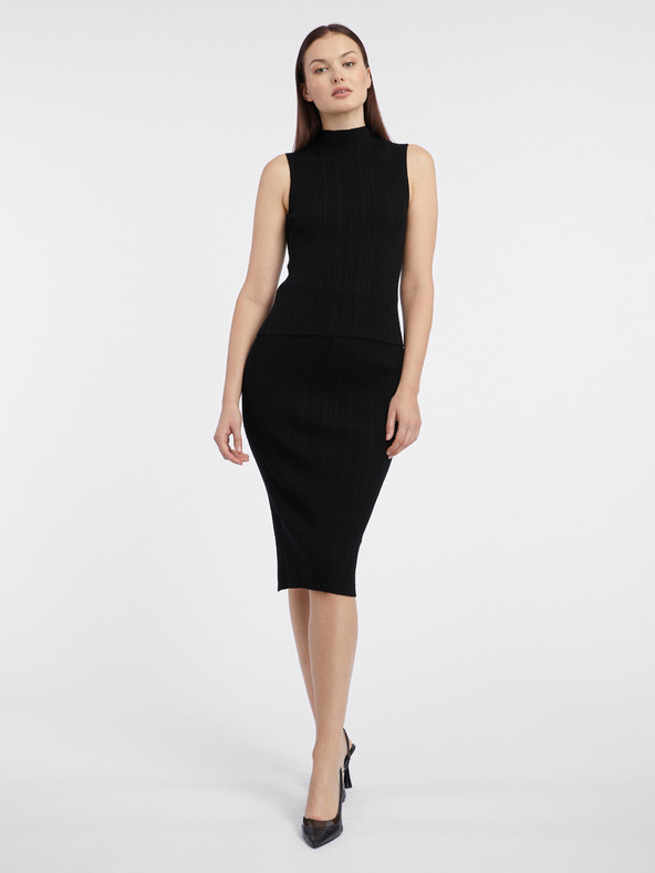 Orsay Μαύρη γυναικεία μπλούζα ORSAY