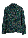 Orsay Σκούρο πράσινη γυναικεία φλοράλ μπλούζα ORSAY
