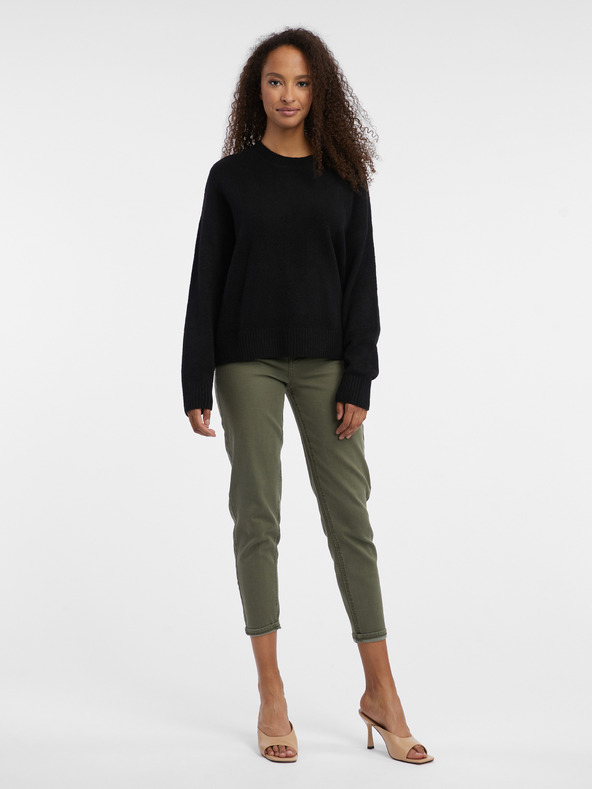 Orsay ORSAY Μαύρη γυναικεία ζακέτα ORSAY