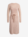 Orsay ORSAY ανοιχτό ροζ γυναικείο φόρεμα με πουλόβερ από μίγμα μαλλιού