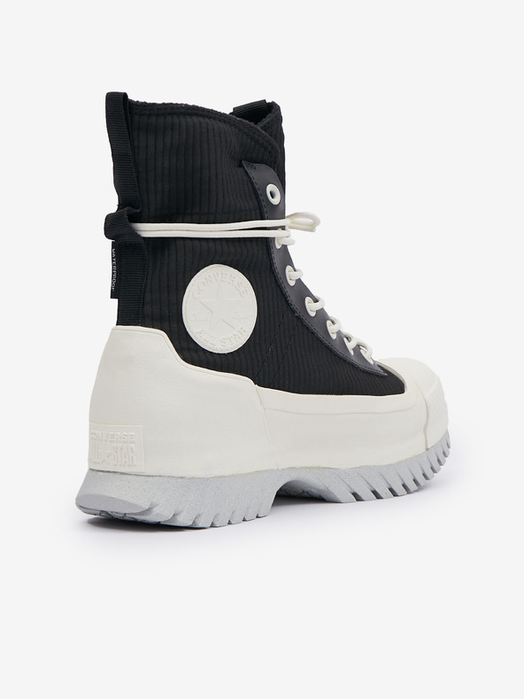 Converse Μαύρα αθλητικά παπούτσια με πλατφόρμα στον αστράγαλο Converse Chuck Taylor All Star Lugged 2.0