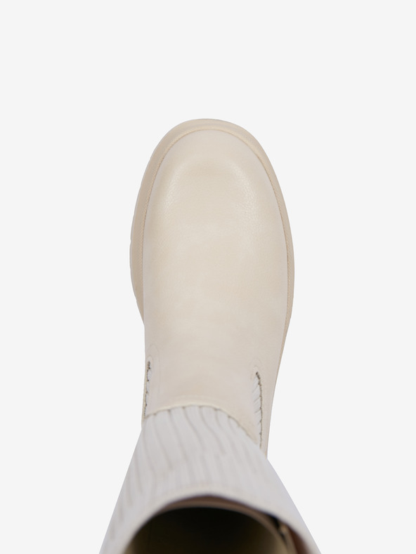 Orsay Μπεζ γυναικείες χειμερινές μπότες ORSAY