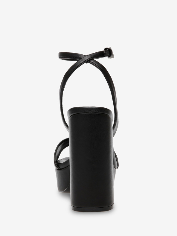 Steve Madden Μαύρα γυναικεία σανδάλια Steve Madden