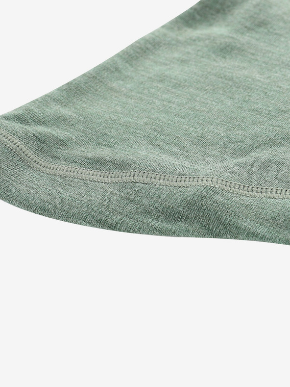 ALPINE PRO Θερμός λαιμός από μαλλί merino πράσινου χρώματος ALPINE PRO Katane