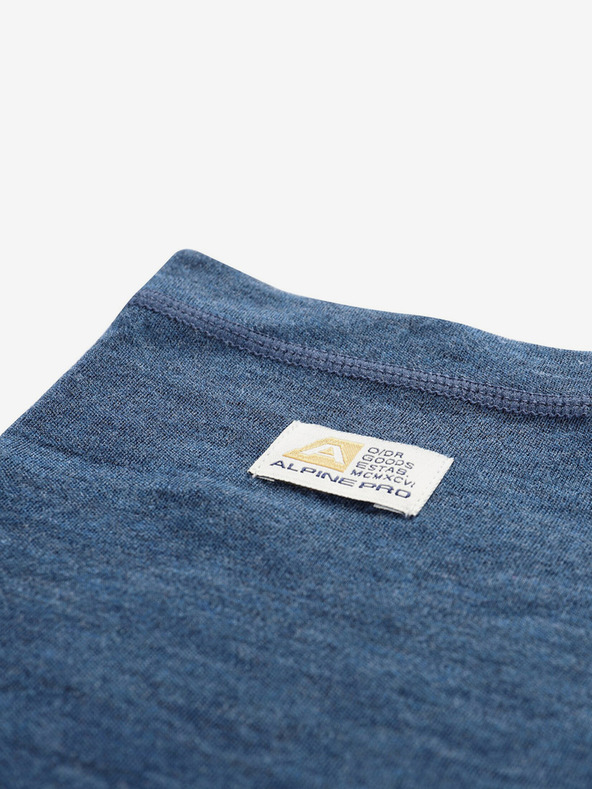 ALPINE PRO Σκούρο μπλε μάλλινο μαλλί μερινό για το λαιμό ALPINE PRO Katane