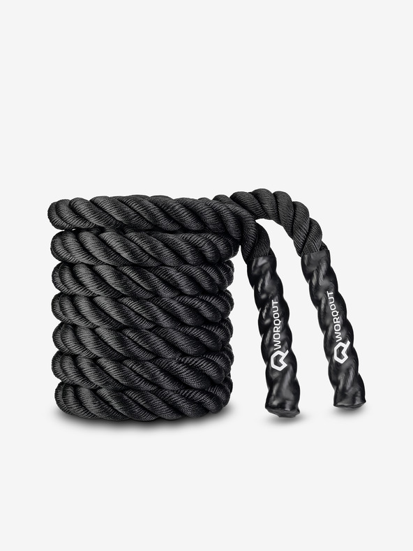 Worqout Μαύρο σχοινί μάχης Worqout