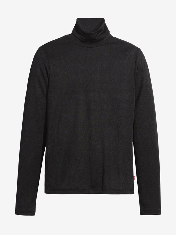 Levi's® Μαύρο γυναικείο πουκάμισο ζιβάγκο με ραβδώσεις Levi's® Oriel