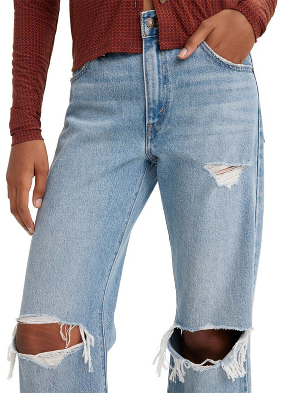 Levi's® Ανοιχτό μπλε Γυναικείο Levi's® Baggy Boot Wide Jeans