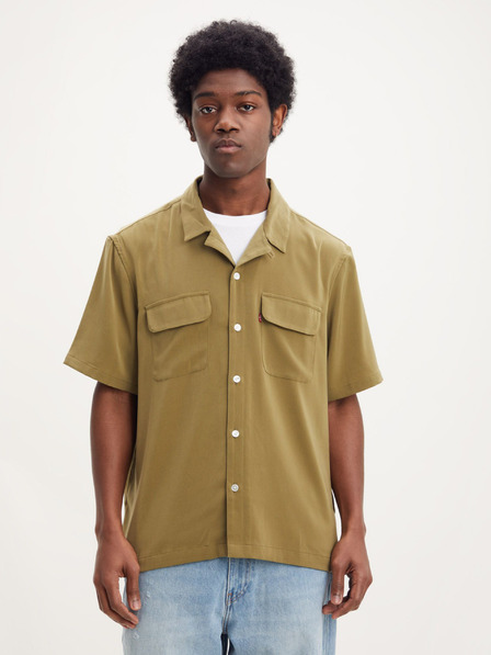 Levi's® Χακί ανδρικό Levi's® κοντομάνικο πουκάμισο πιτζάμας