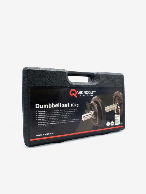 Worqout Μαύρο Worqout Paint Dumbbell Set