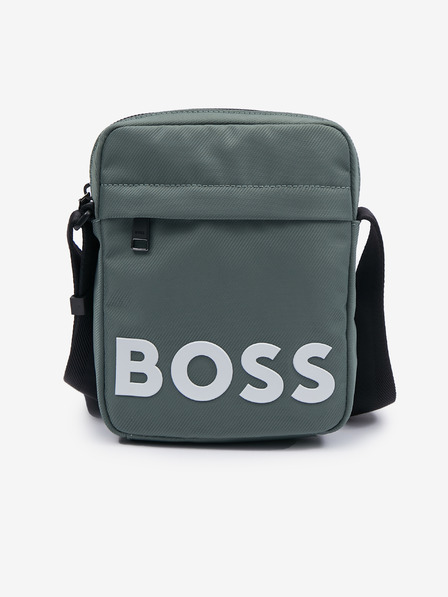 BOSS Πράσινη ανδρική τσάντα ώμου Hugo Boss Catch 2.0