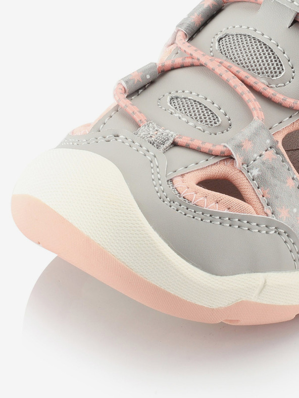 ALPINE PRO Γκρι σανδάλια εξωτερικού χώρου για κορίτσια ALPINE PRO GROBO