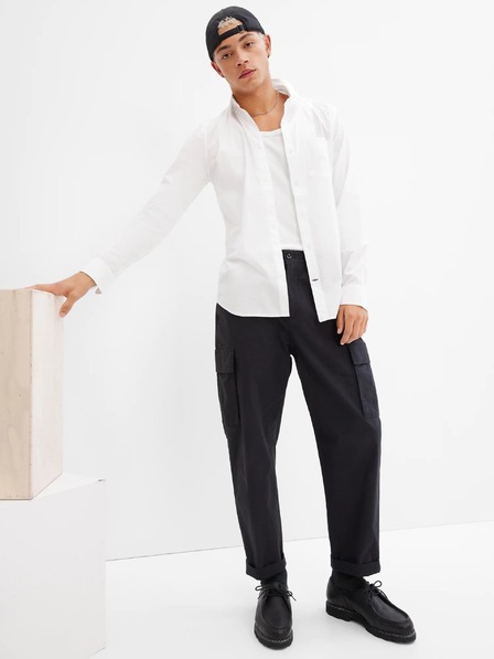 GAP Πουκάμισο slim poplin stretch GAP