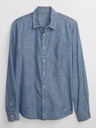 GAP Chambray πουκάμισο με μακριά μανίκια GAP