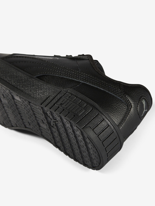 Puma Μαύρα γυναικεία δερμάτινα αθλητικά παπούτσια Puma Carina 2.0