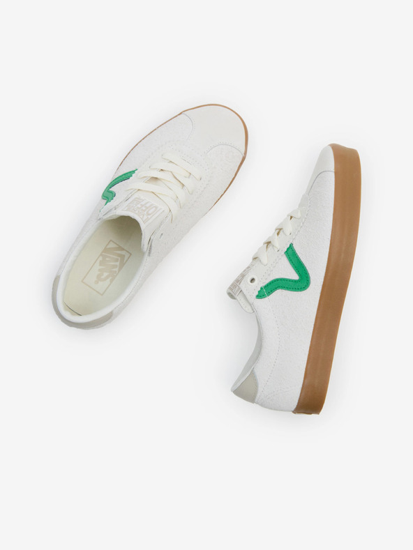 Vans Λευκά γυναικεία σουέτ αθλητικά παπούτσια VANS Sport Low