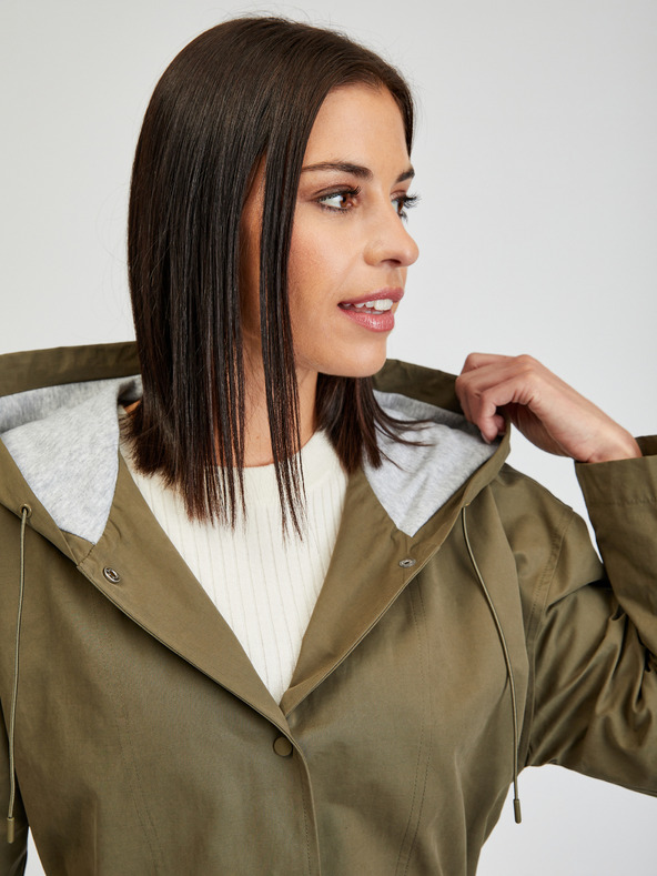 Orsay Χακί γυναικείο πανωφόρι ORSAY