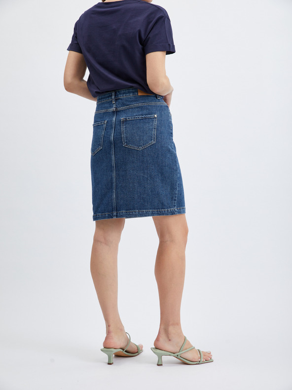 Orsay Μπλε γυναικεία τζιν φούστα ORSAY