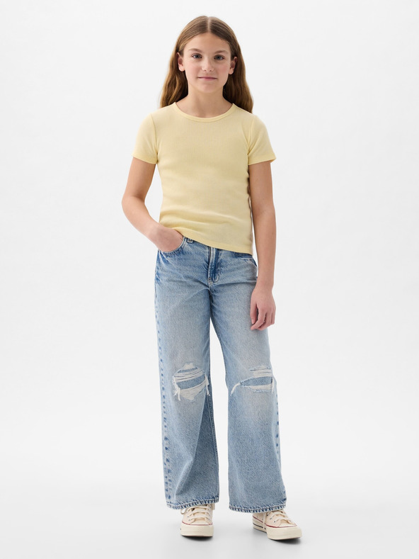 GAP Βρεφικό βαμβακερό μπλουζάκι GAP