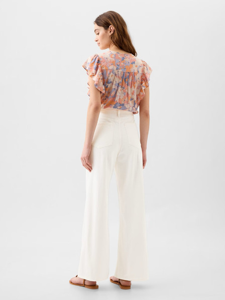 GAP Τζιν Wide Leg Υψηλής Μέσης GAP