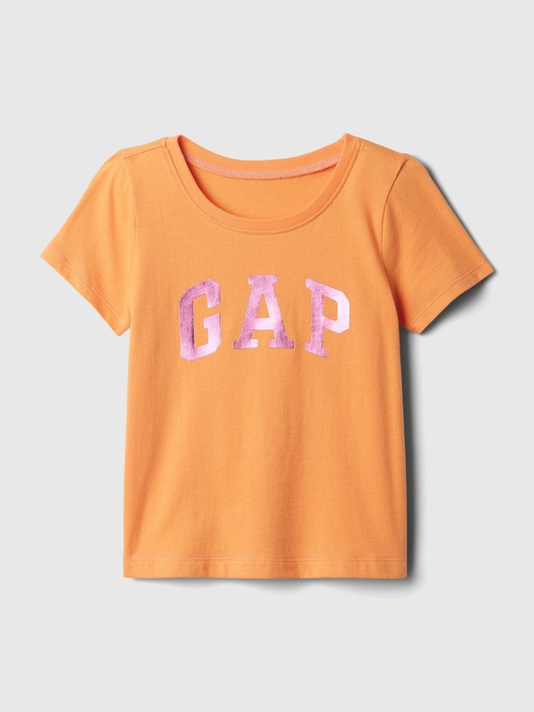 GAP Baby t-shirt με μεταλλικό λογότυπο GAP