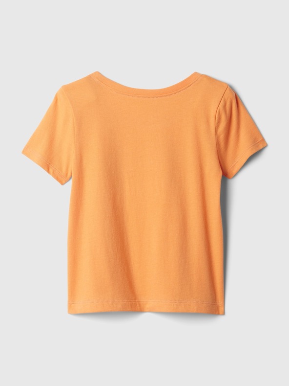 GAP Baby t-shirt με μεταλλικό λογότυπο GAP