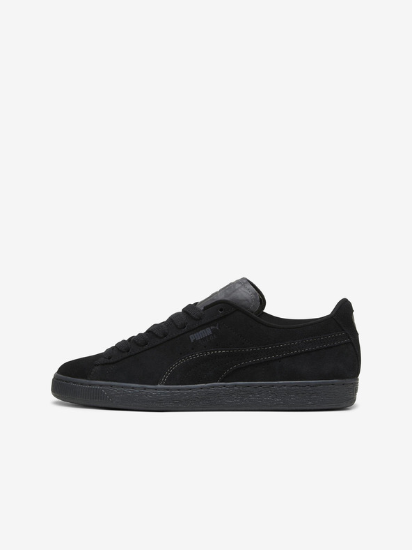 Puma Μαύρα σουέτ πάνινα παπούτσια Puma Suede Lux