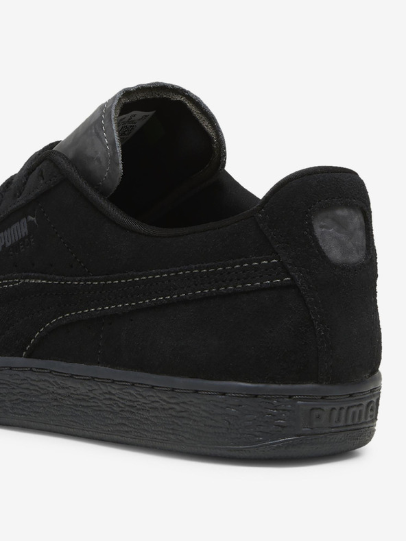 Puma Μαύρα σουέτ πάνινα παπούτσια Puma Suede Lux