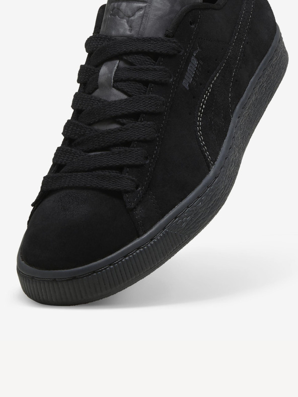 Puma Μαύρα σουέτ πάνινα παπούτσια Puma Suede Lux