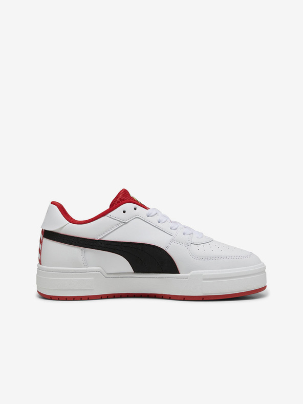 Puma Λευκά δερμάτινα αθλητικά παπούτσια Puma Ferrari CA Pro