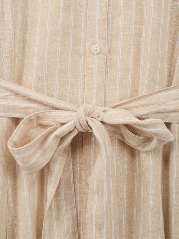 GAP Linen Shirt Midi Dress GAP