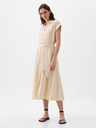 GAP Linen Shirt Midi Dress GAP