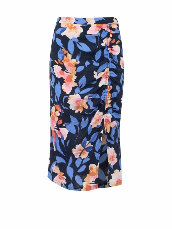 Orsay Ροζ-μπλε γυναικεία φλοράλ φούστα ORSAY