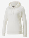 Puma Κρέμα Puma ESS+ Hoodie με κέντημα TR