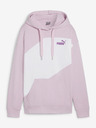 Puma Λευκό και ροζ Puma Power Hoodie TR για γυναίκες
