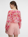 Orsay Ροζ γυναικεία φλοράλ μπλούζα ORSAY
