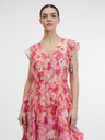 Orsay Ροζ γυναικείο φλοράλ μάξι φόρεμα ORSAY