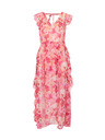 Orsay Ροζ γυναικείο φλοράλ μάξι φόρεμα ORSAY