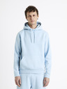 Celio Ανοιχτό μπλε ανδρικό φούτερ Celio Vesix με κουκούλα
