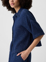 GAP Linen crop shirt GAP