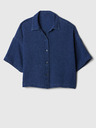 GAP Linen crop shirt GAP