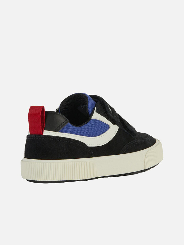 Geox Μαύρα αγορίστικα αθλητικά παπούτσια Geox Alphabeet