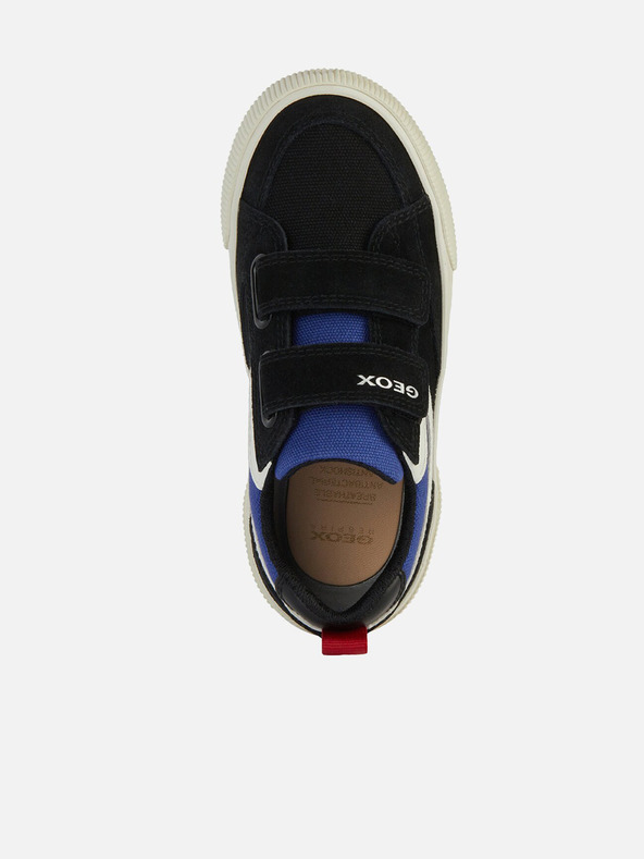 Geox Μαύρα αγορίστικα αθλητικά παπούτσια Geox Alphabeet