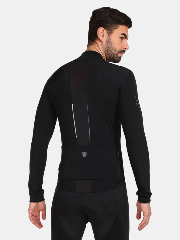 Kilpi Μαύρη ανδρική ποδηλατική φανέλα Kilpi CAMPOS