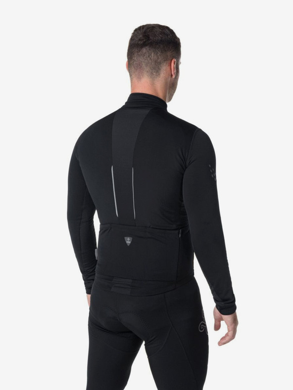 Kilpi Μαύρη ανδρική ποδηλατική φανέλα Kilpi CAMPOS